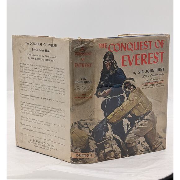 Conquest Of Everest By John Hunt Second Printing British Expedition Vintage 1954 - Picture 5 of 16